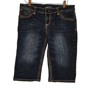 ZCO Jeans Premium Western Capri Denim Jeans Juniors